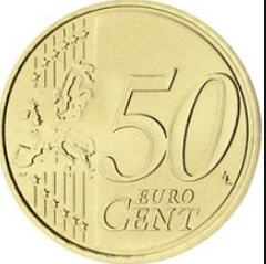 ADD 0.50 EURO