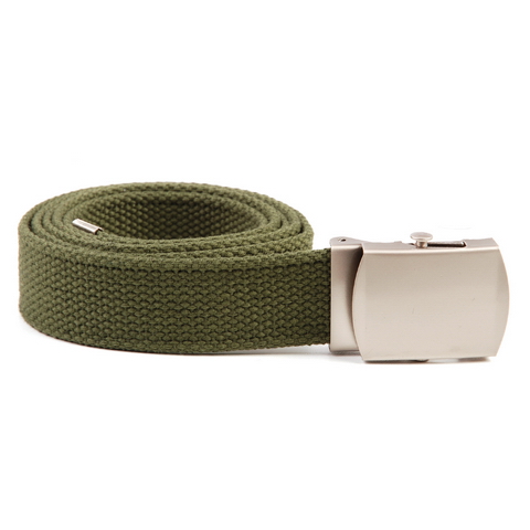 TROPICAL BELT WITH CHROME BUCKLE
