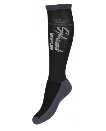 Horka Elegante Sporting sokken paar Zwart 35-38